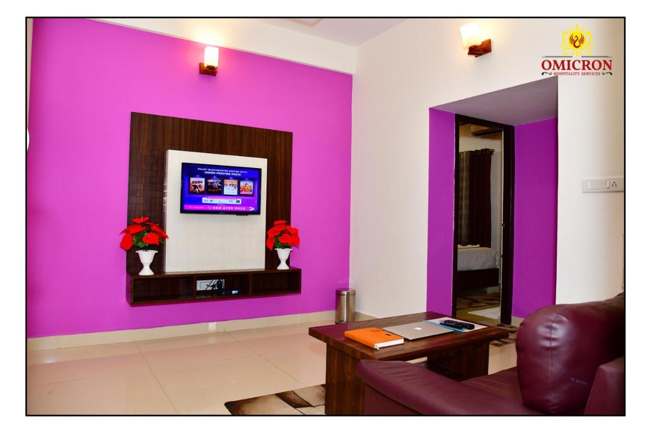 Hotel Omicron 1 Bhk Studio Room Bangalore Extérieur photo